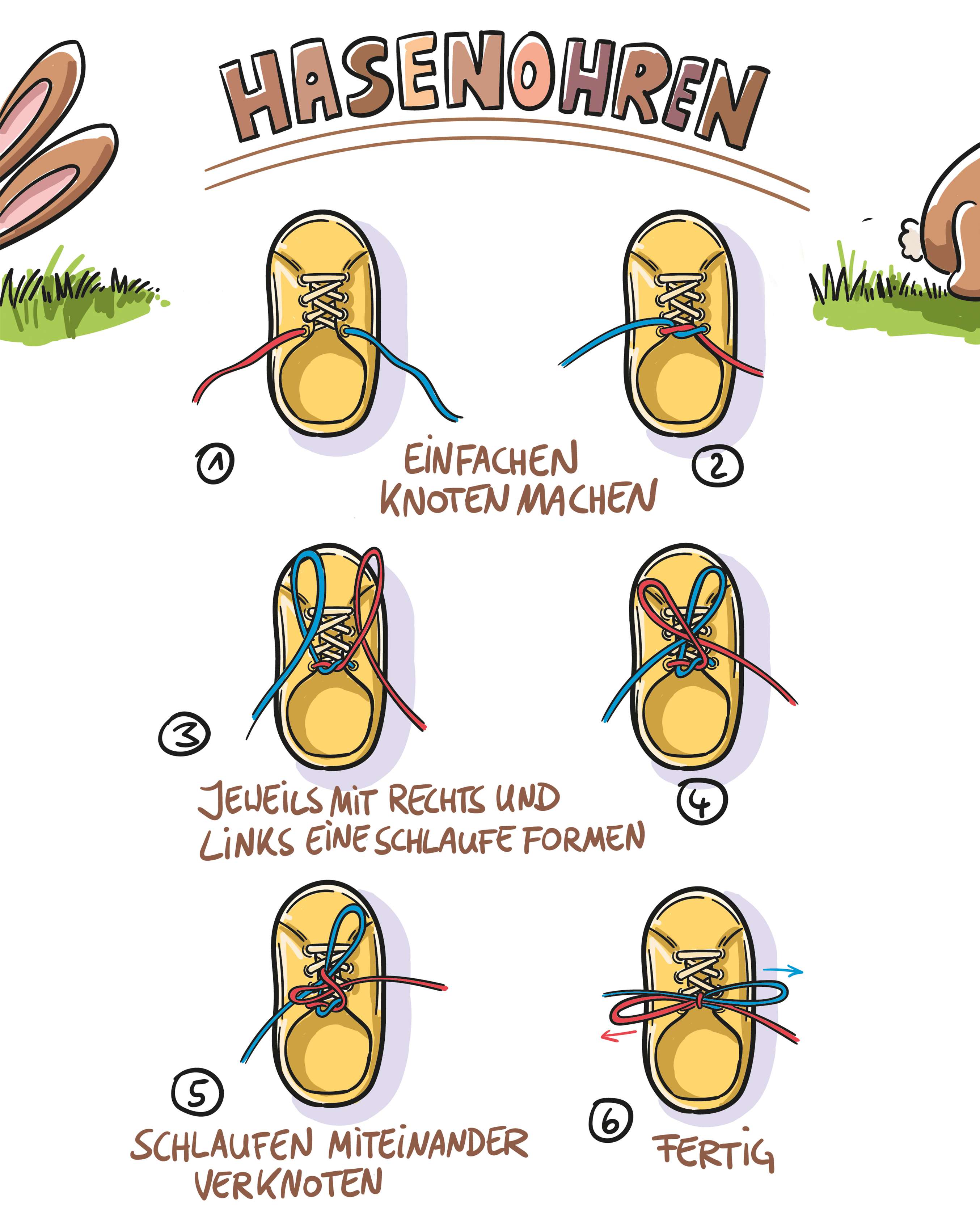 Kinderleicht Schuhe binden lernen Kaufland