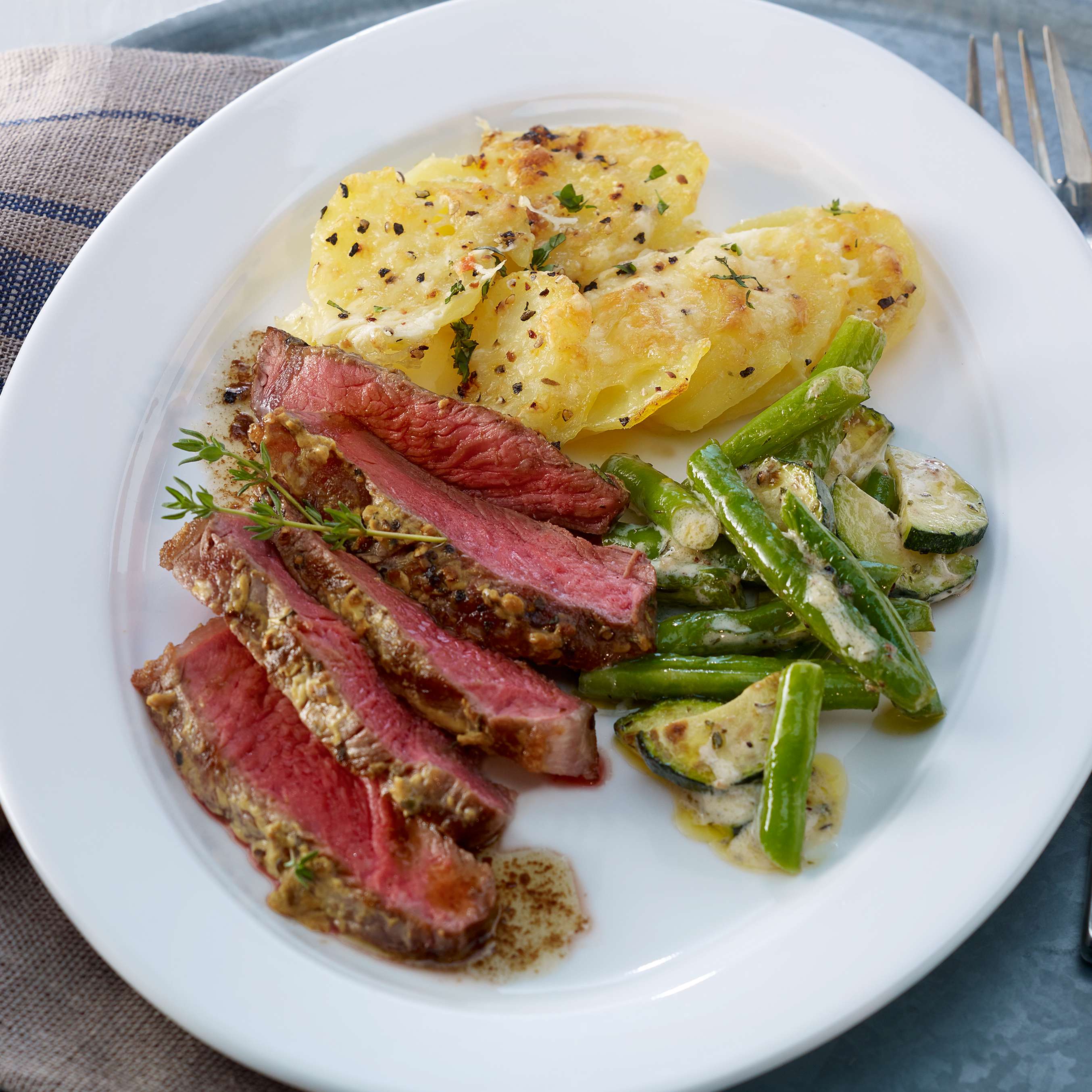 Roastbeef mit Kartoffel-Trüffel-Gratin - Rezept | Kaufland