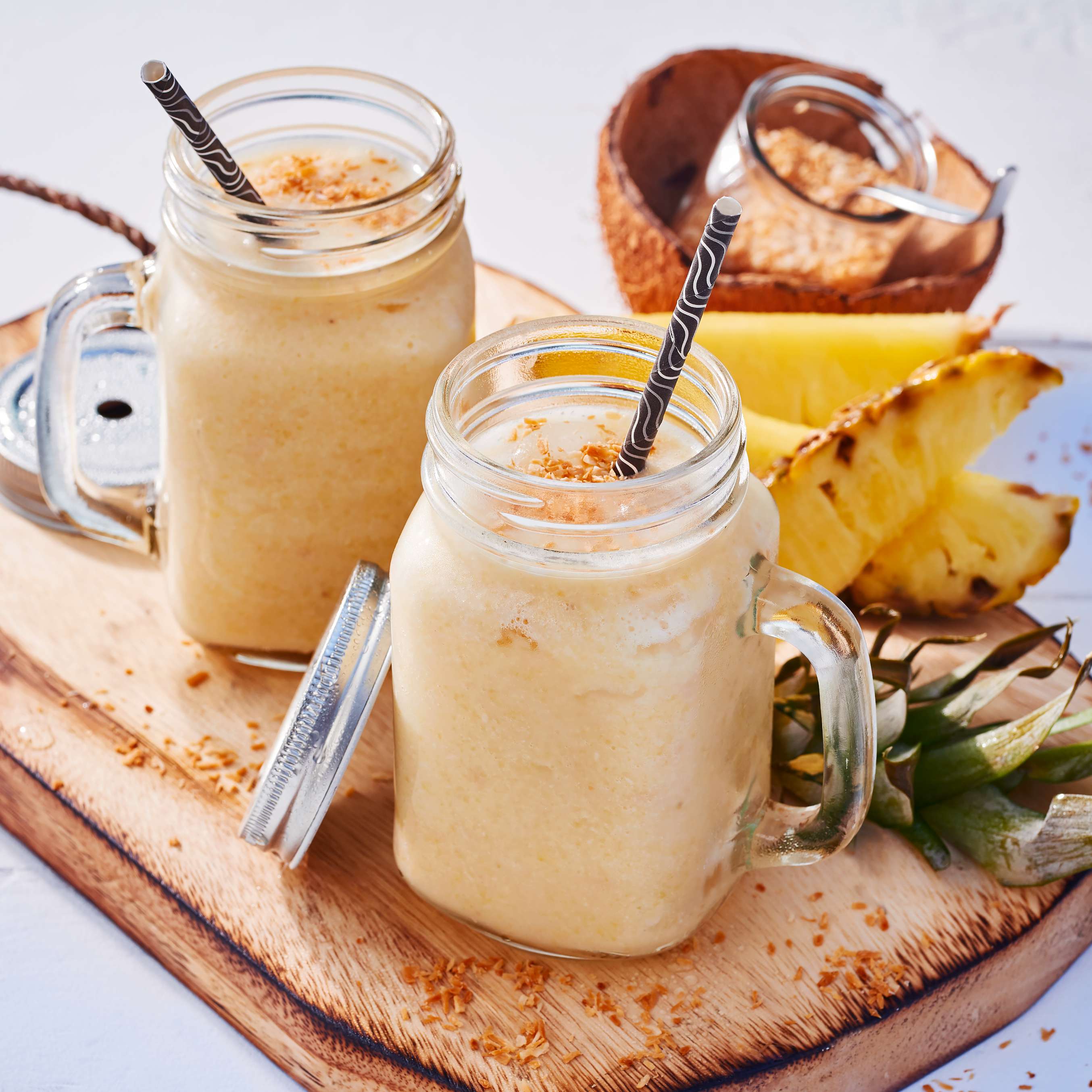 Ananas Bananen Smoothie Mit Kokoswasser Rezept Kaufland