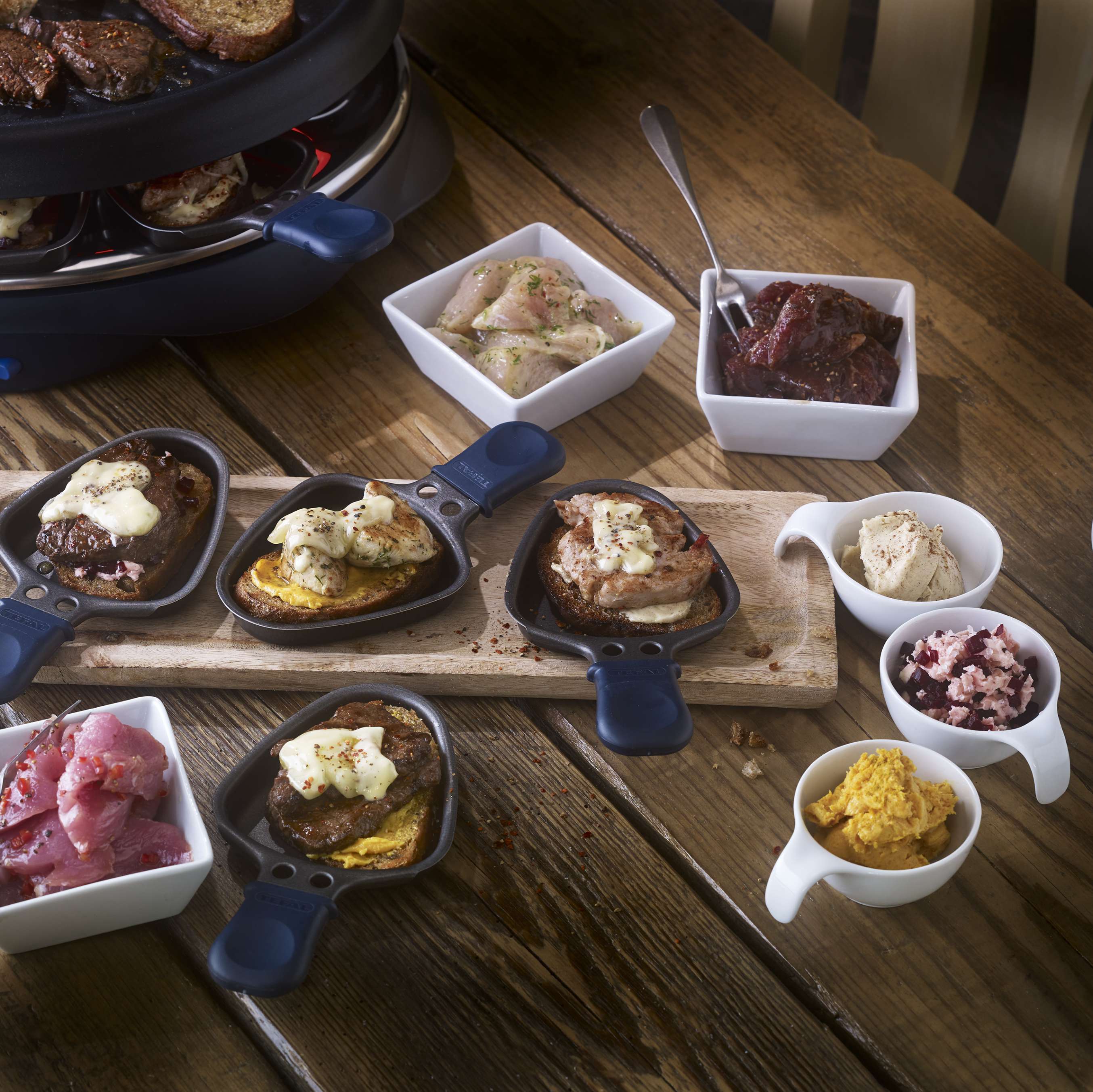 Abbildung des Rezepts Filetzaubereien vom Raclette