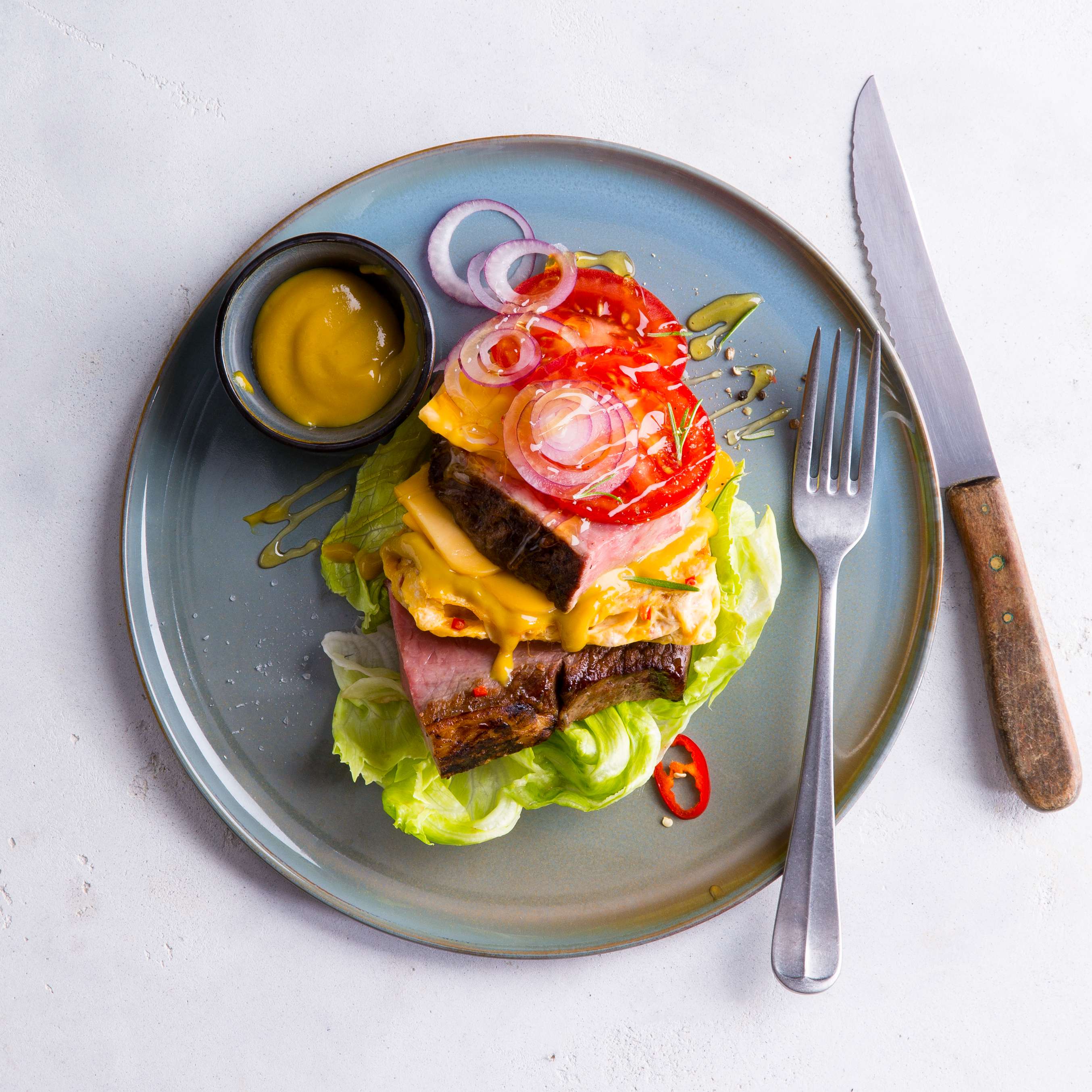 Roastbeef burger Recept Kaufland