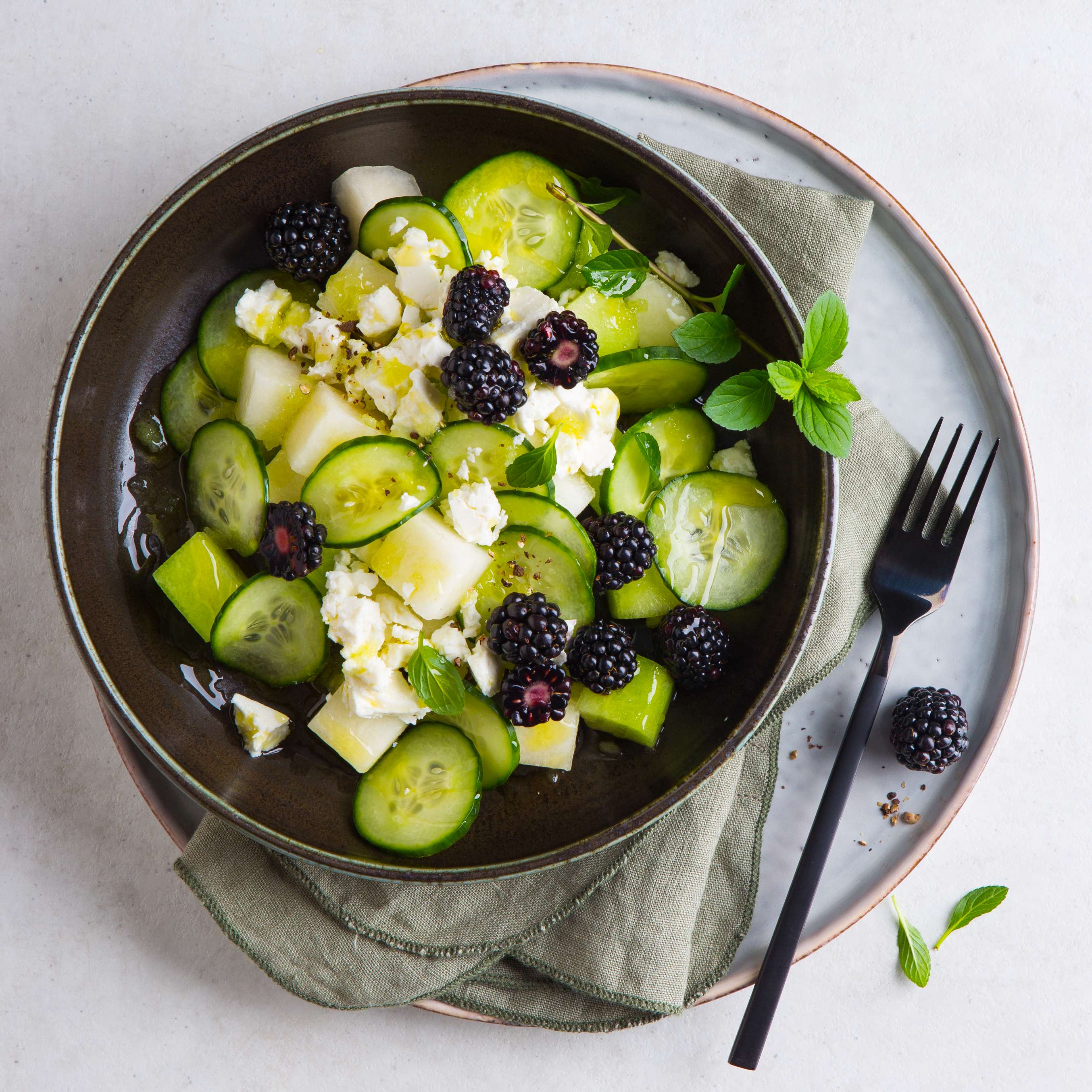 Melonensalat mit Feta - Rezept | Kaufland