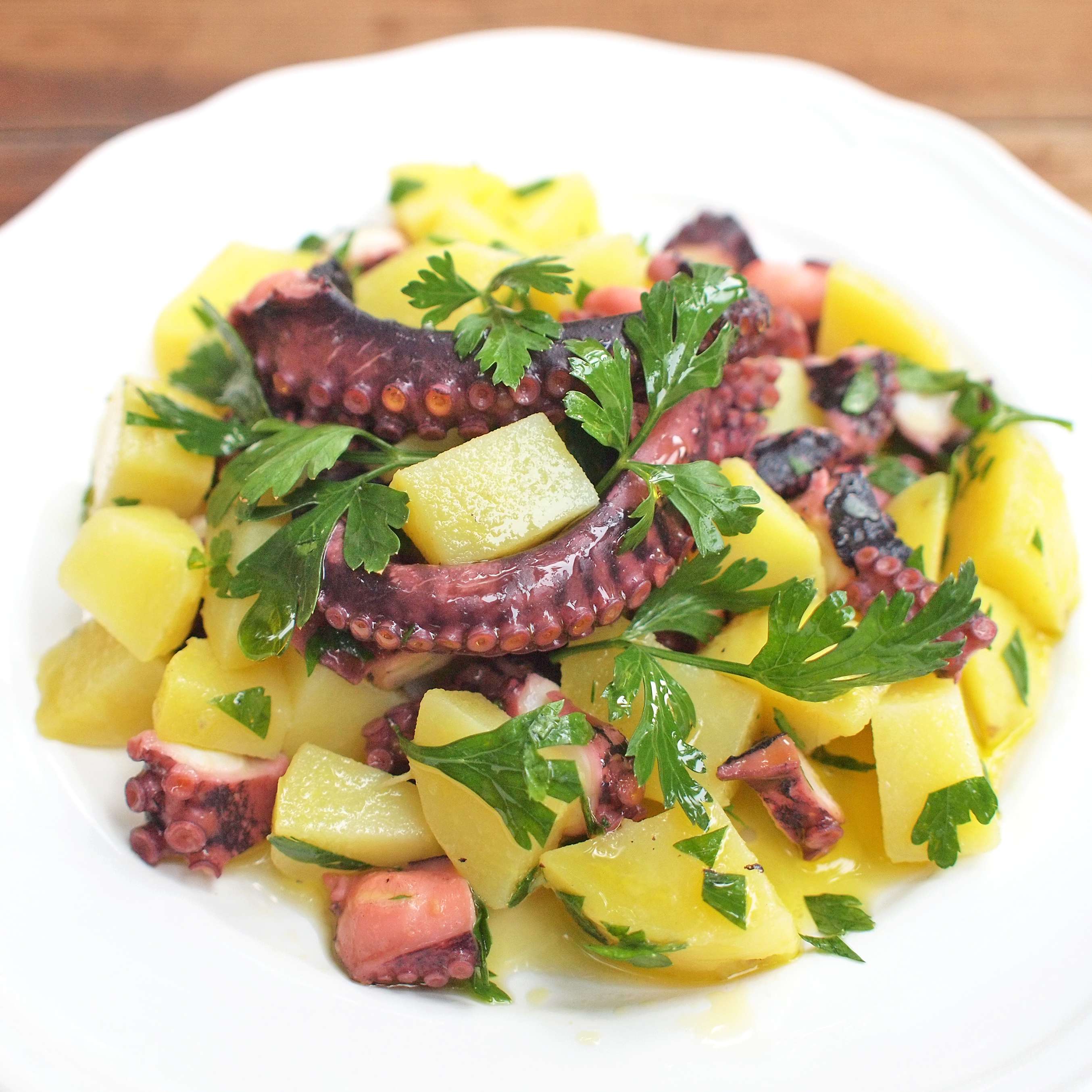 Bramborový salát s chobotnicí Recept Kaufland