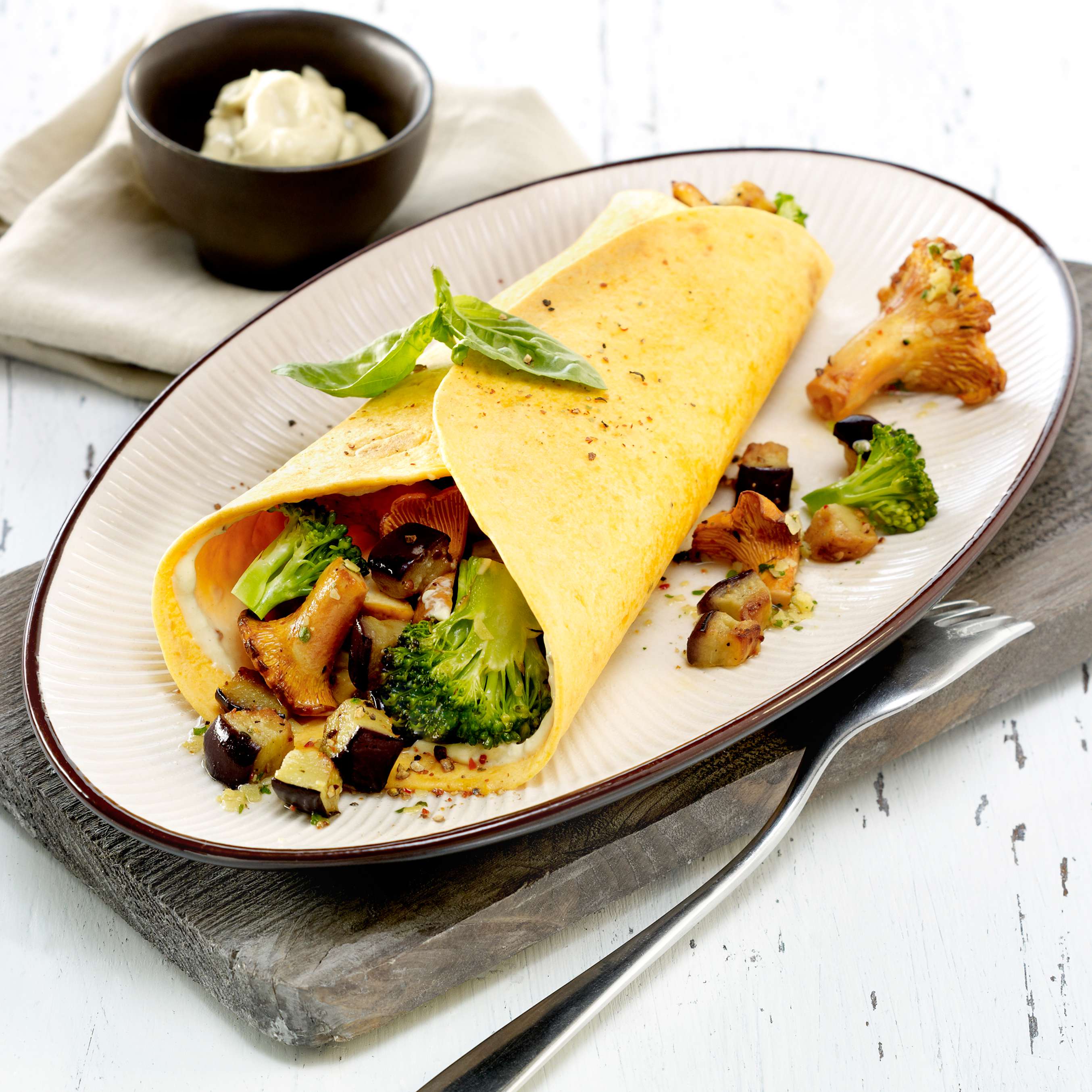 PfifferlingBrokkoliWraps Rezept Kaufland