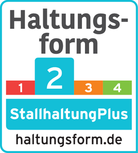 Initiative Tierwohl - Haltungsform 2 (Stallhaltung Plus)