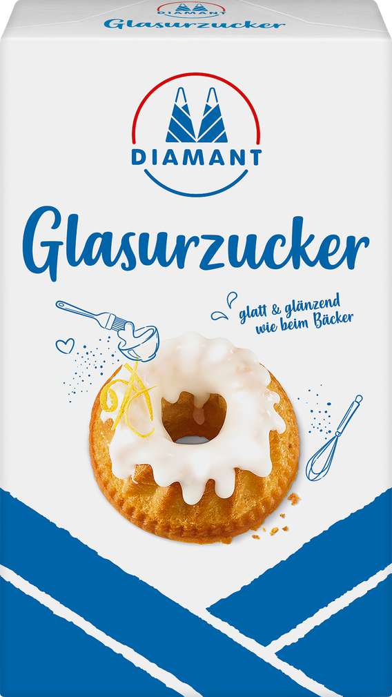Abbildung des Sortimentsartikels Diamant Glasurzucker 250g