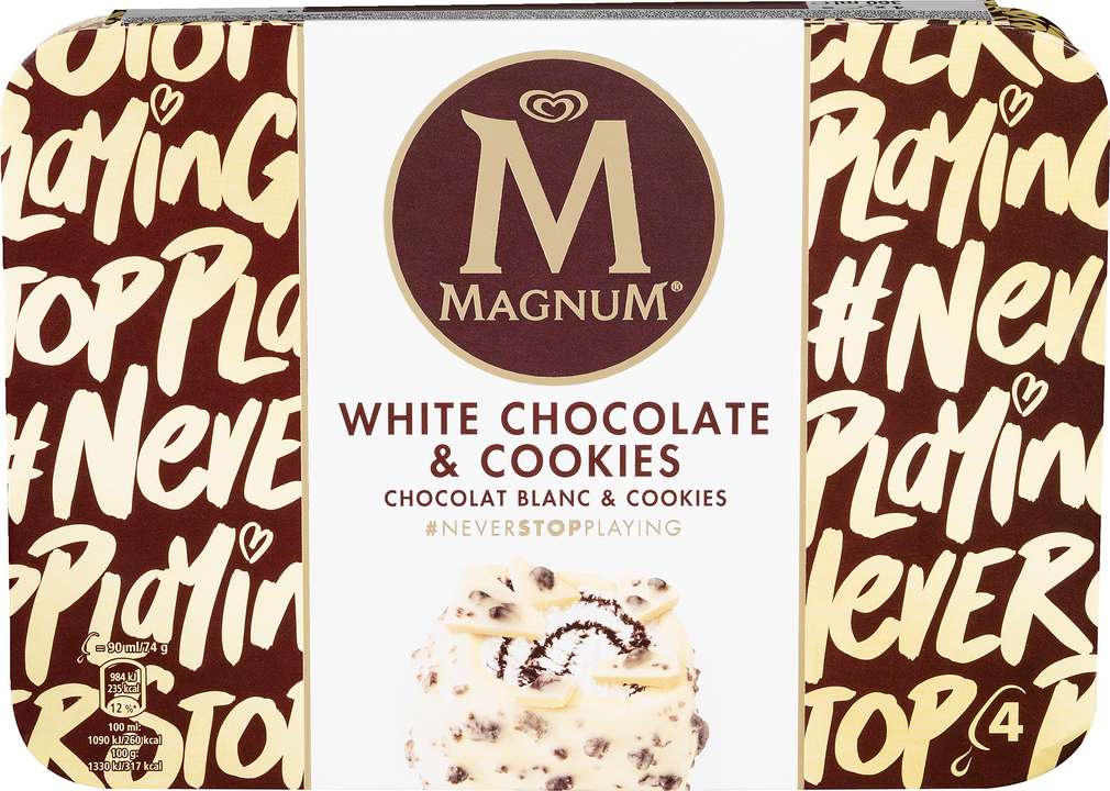 Abbildung des Sortimentsartikels Magnum Magnum White Choco & Cookies 360ml