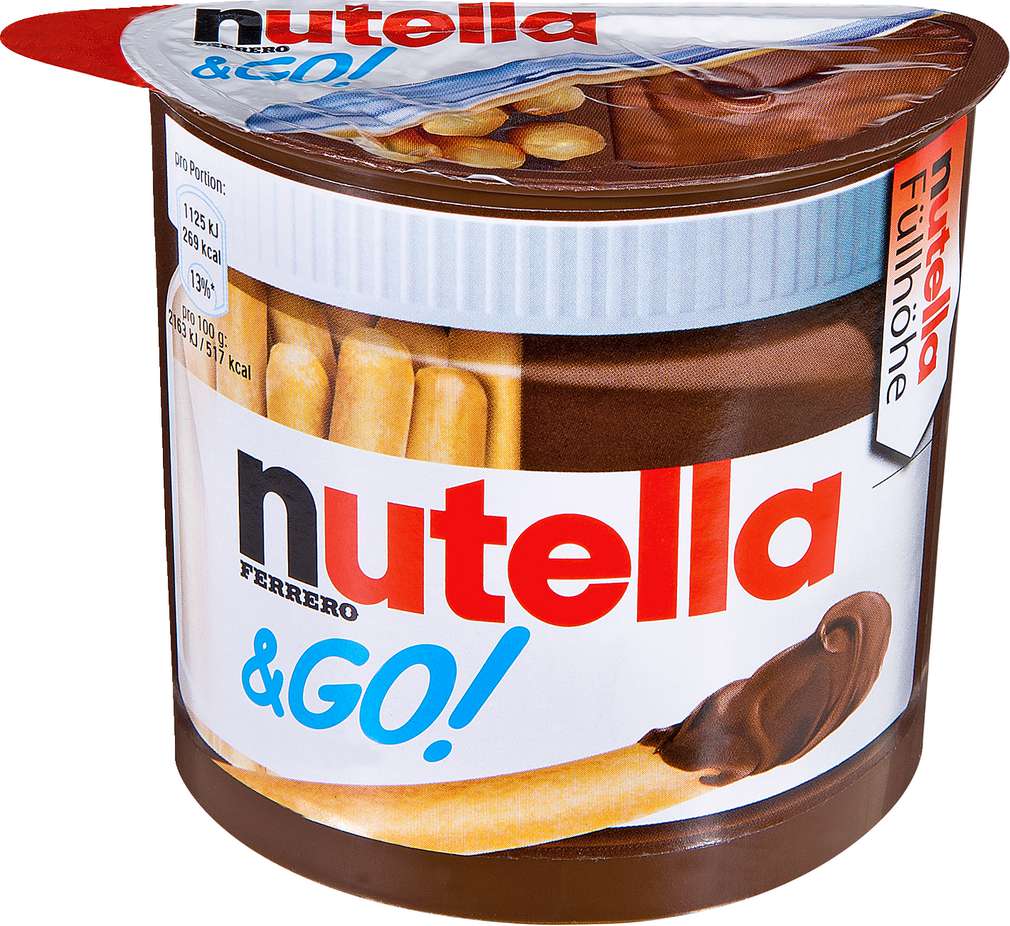 Abbildung des Sortimentsartikels Nutella & Go 52g