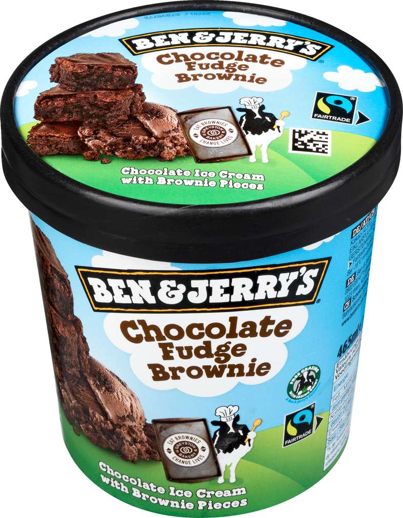 Abbildung des Sortimentsartikels Ben & Jerry's Chocolate Fudge Brownie 465ml