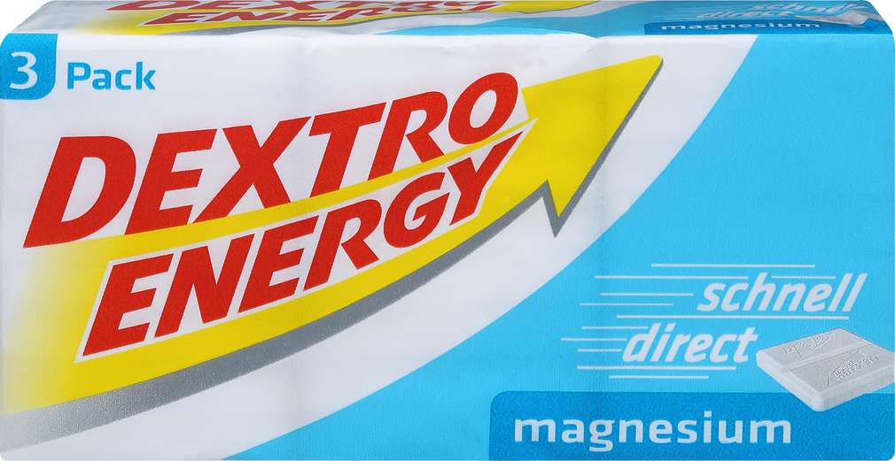 Abbildung des Sortimentsartikels Dextro Energy Magnesium 3x46g
