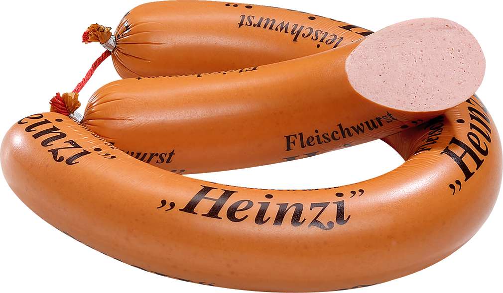 Abbildung des Sortimentsartikels Heinzelmann Fleischwurst im Ring