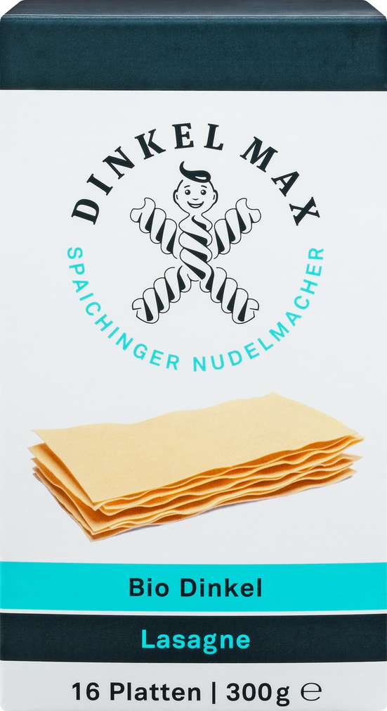 Abbildung des Sortimentsartikels Dinkel Max Bio-Dinkel-Lasagne 300g