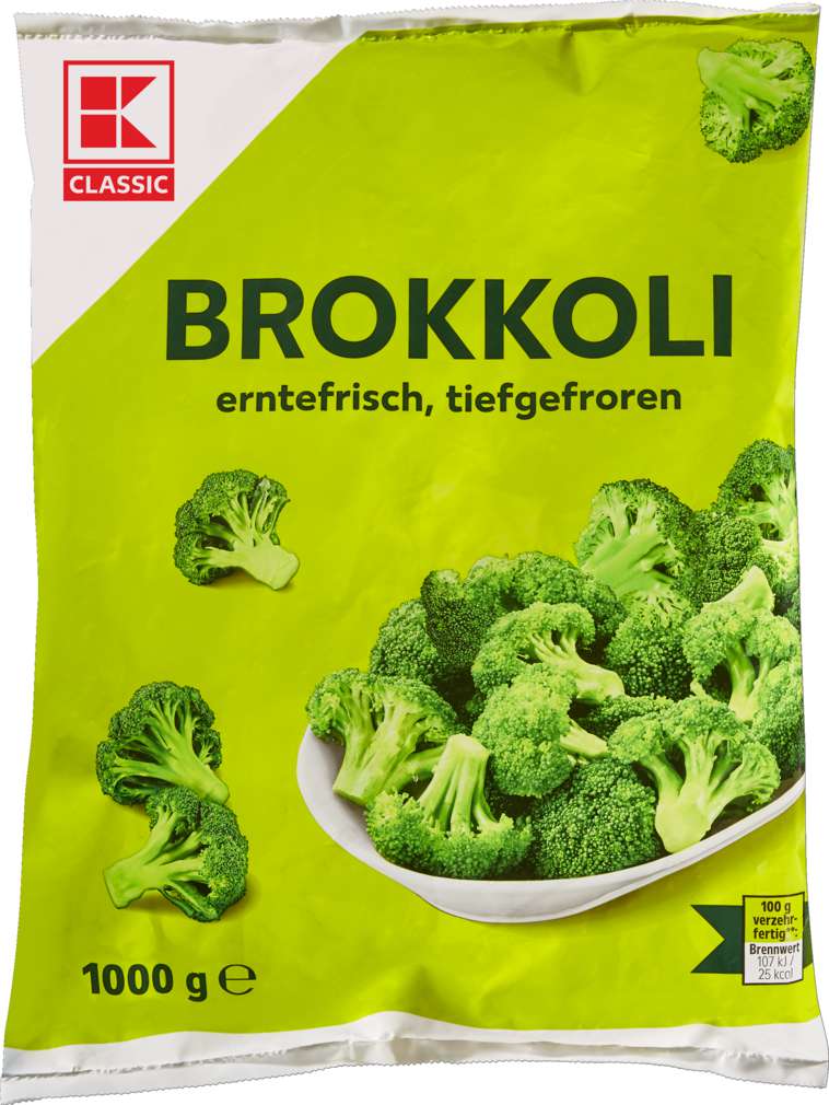 Abbildung des Sortimentsartikels K-Classic Brokkoli 1kg