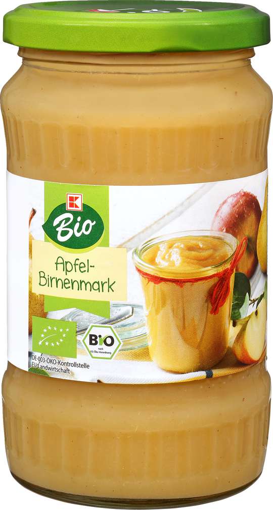 Abbildung des Sortimentsartikels K-Bio Apfel-Birnenmark 360g