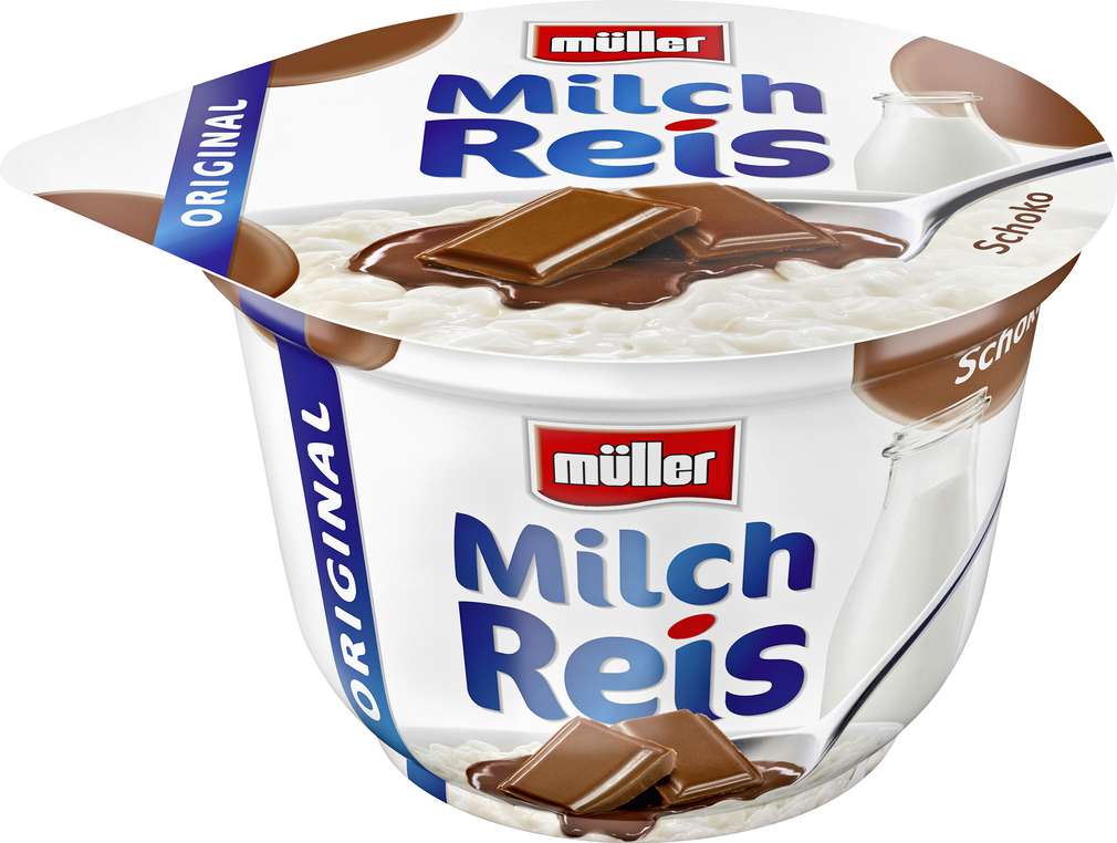 Abbildung des Sortimentsartikels Müller Milchreis Schoko 200g