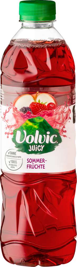 Abbildung des Sortimentsartikels Volvic Juicy Sommerfrüchte 1,0l