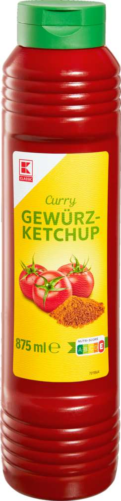 Abbildung des Sortimentsartikels K-Classic Gewürzketchup Curry 875ml