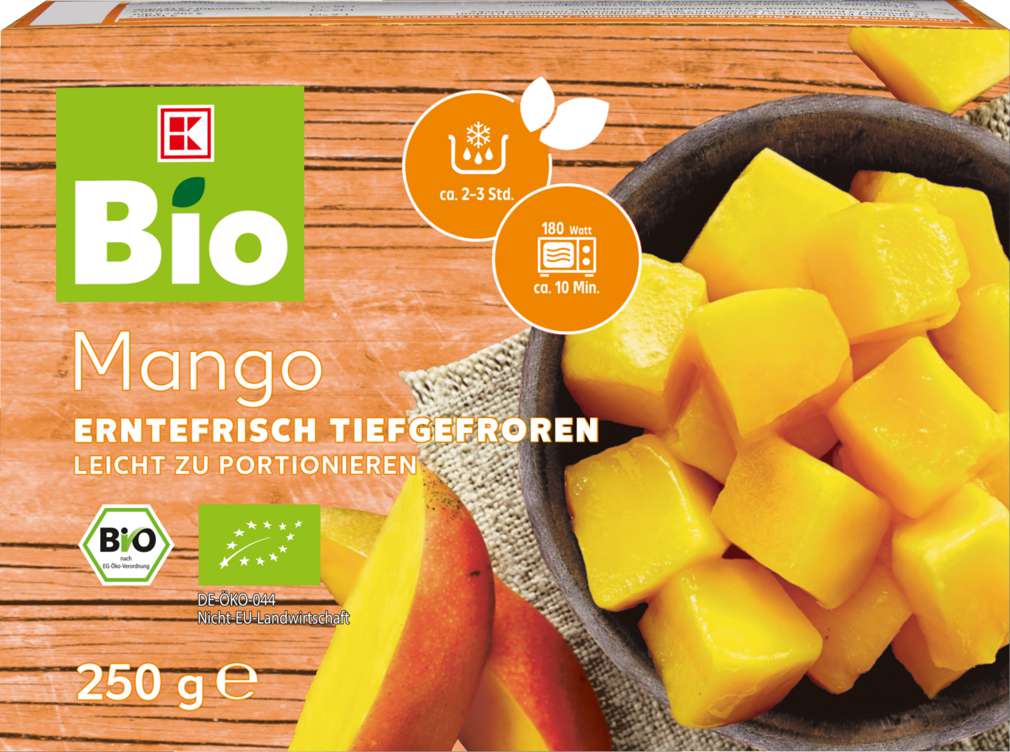 Abbildung des Sortimentsartikels K-Bio Mango 250g