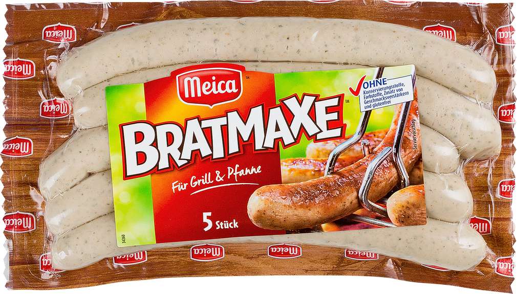 Abbildung des Sortimentsartikels Meica Bratmaxe Original 313g, 5 Stück