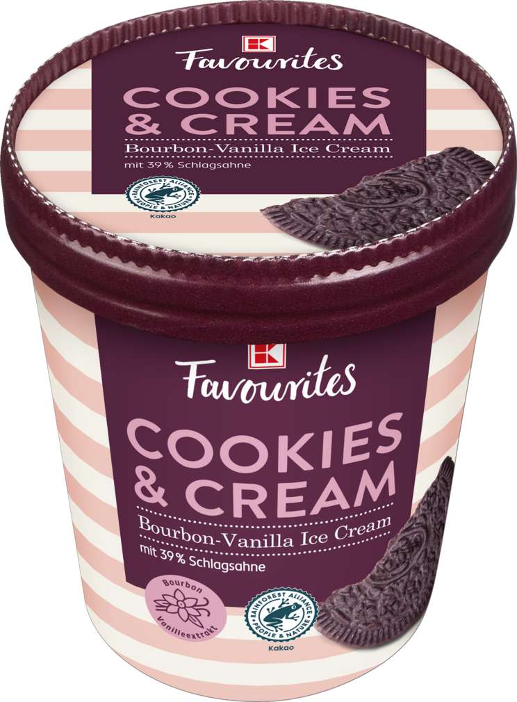 Abbildung des Sortimentsartikels K-Favourites Cookies & Cream 500ml