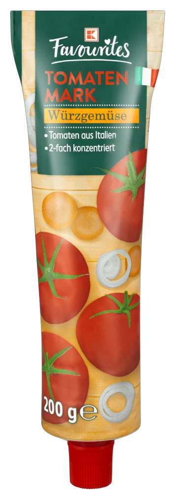Abbildung des Sortimentsartikels K-Favourites Tomatenmark mit Würzgemüse 200g