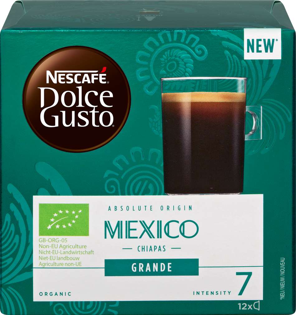 Abbildung des Sortimentsartikels Nestlé Dolce Gusto Bio-Mexico 12=108g