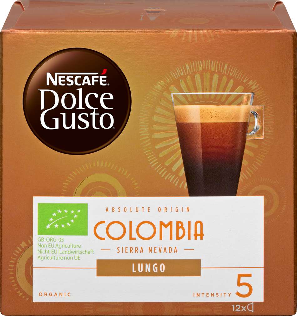 Abbildung des Sortimentsartikels Nestlé Dolce Gusto Bio-Colombia 12=84g