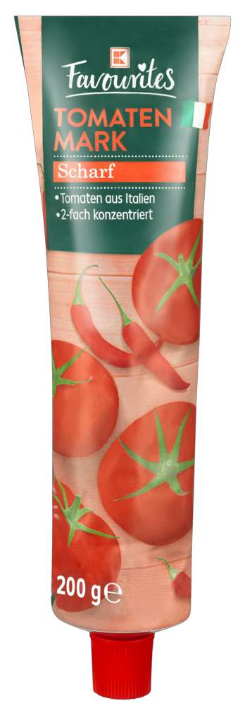 Abbildung des Sortimentsartikels K-Favourites Tomatenmark scharf 200g
