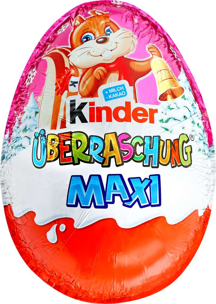 Abbildung des Sortimentsartikels Ferrero Kinderüberraschung Maxi Mädchen 100g