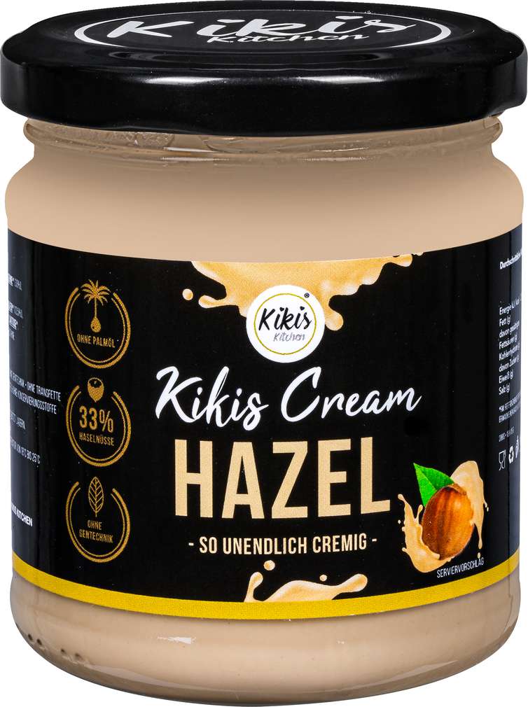 Abbildung des Sortimentsartikels Kikis Kitchen Cream Hazel Brotaufstrich 200g