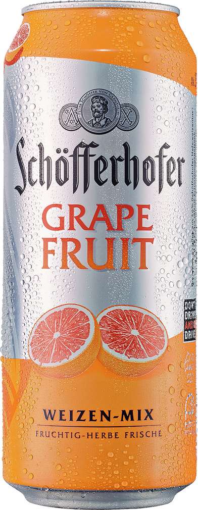 Abbildung des Sortimentsartikels Schöfferhofer Grapefruit 0,5l
