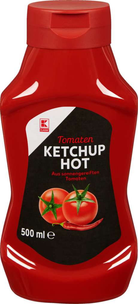Abbildung des Sortimentsartikels K-Classic Tomatenketchup hot 500ml