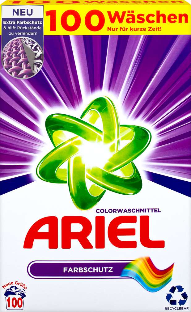 Abbildung des Sortimentsartikels Ariel Colorwaschmittel 6,5kg