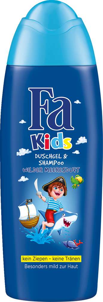 Abbildung des Sortimentsartikels Fa Duschgel & Shampoo Kids Pirat 250ml