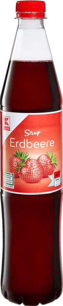 Abbildung des Sortimentsartikels K-Classic Sirup Erdbeere 0,7l