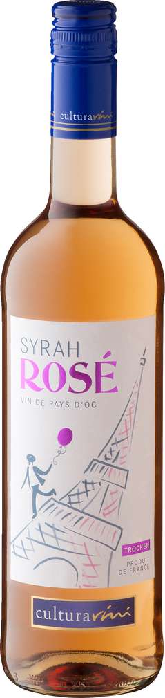 Abbildung des Sortimentsartikels Cultura Vini Syrah rosé 0,75l