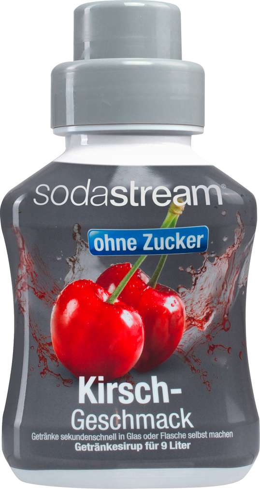 Abbildung des Sortimentsartikels SodaStream Sirup Kirsche o.Zucker 375ml