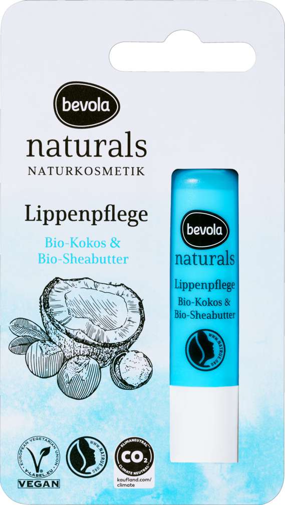 Abbildung des Sortimentsartikels Bevola naturals Kokos & Sheabutter Lippenpflege 1 Stück