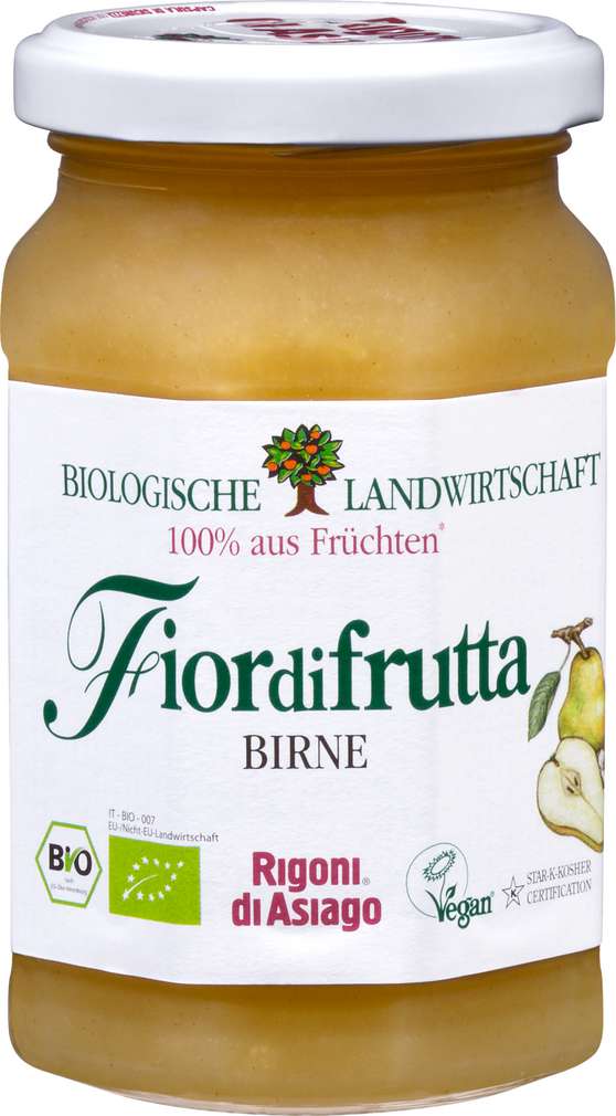 Abbildung des Sortimentsartikels Fiordifrutta Fruchtaufstrich Birne Bio 250g