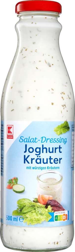 Abbildung des Sortimentsartikels K-Classic Salatdressing Joghurt/Kräuter 500ml