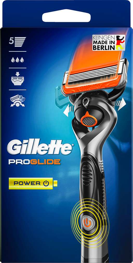 Abbildung des Sortimentsartikels Gillette 5 ProGlide Flexball Power Apparat+1Klinge 1 Stück