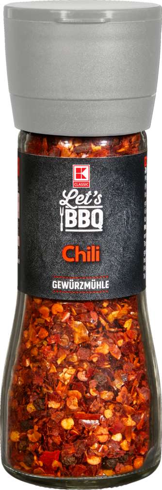 Abbildung des Sortimentsartikels K-Classic Let's BBQ Chili Gewürzmühle 65 g