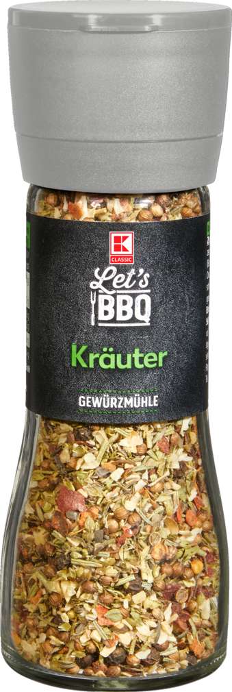 Abbildung des Sortimentsartikels K-Classic Let's BBQ Kräuter Gewürzmühle 60g