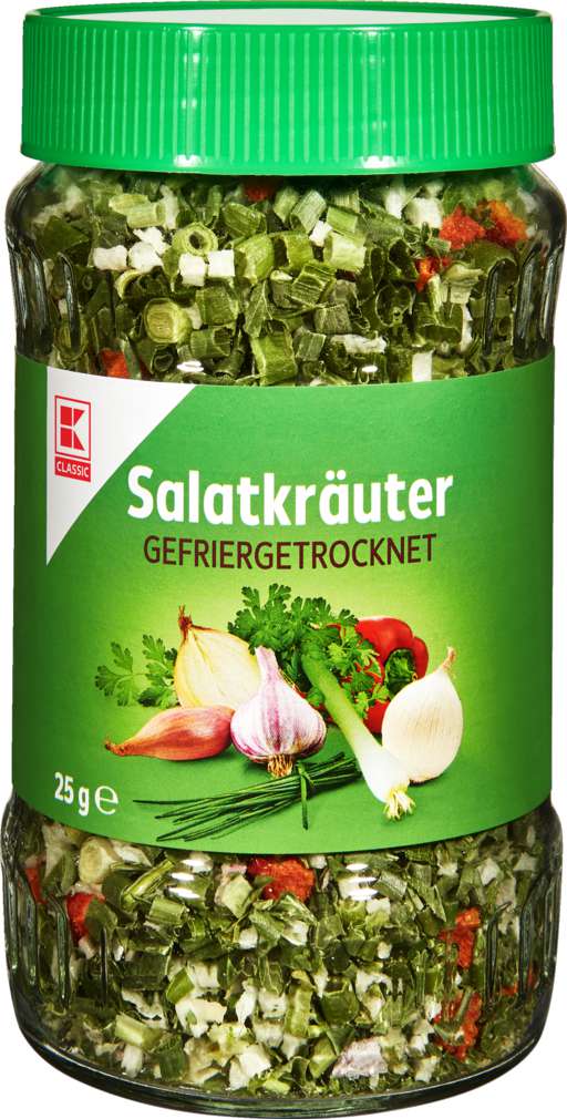 Abbildung des Sortimentsartikels K-Classic Salatkräuter gefriergetrocknet 25g