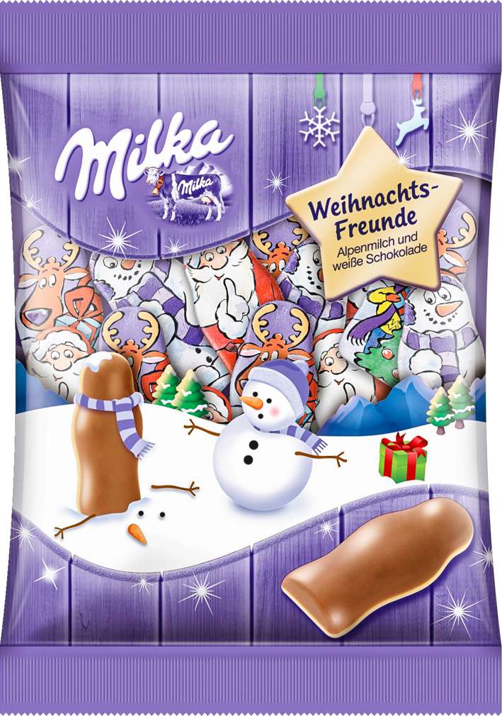 Abbildung des Sortimentsartikels Milka Weihnachts-Freunde 120g