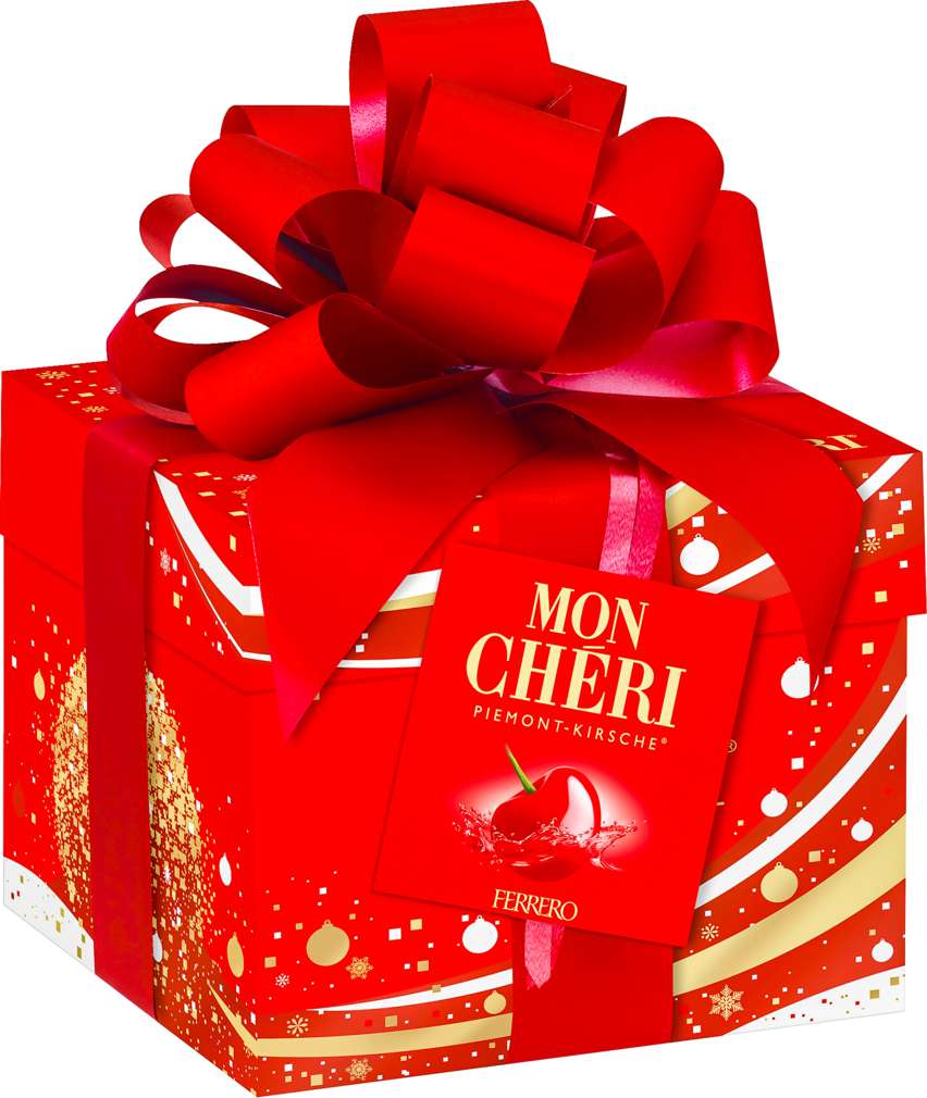Abbildung des Sortimentsartikels Ferrero Mon Cheri Geschenkpackung 283g