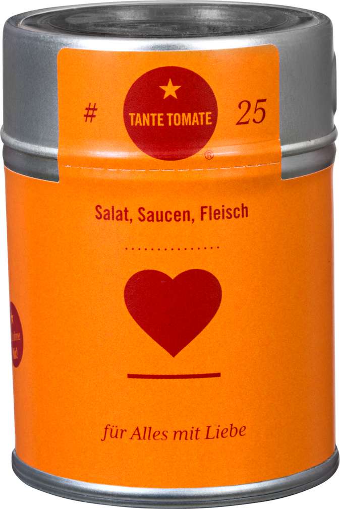 Abbildung des Sortimentsartikels Tante Tomate Herzchen Salat Dressing 50g