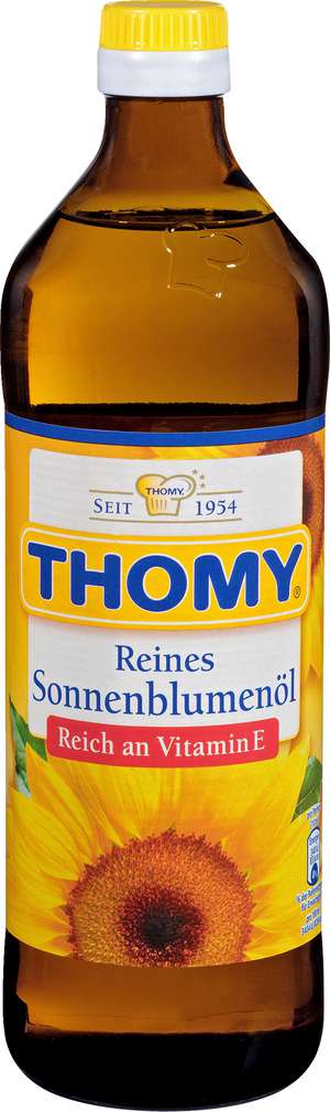 Abbildung des Sortimentsartikels Thomy Reines Sonnenblumenöl 750ml
