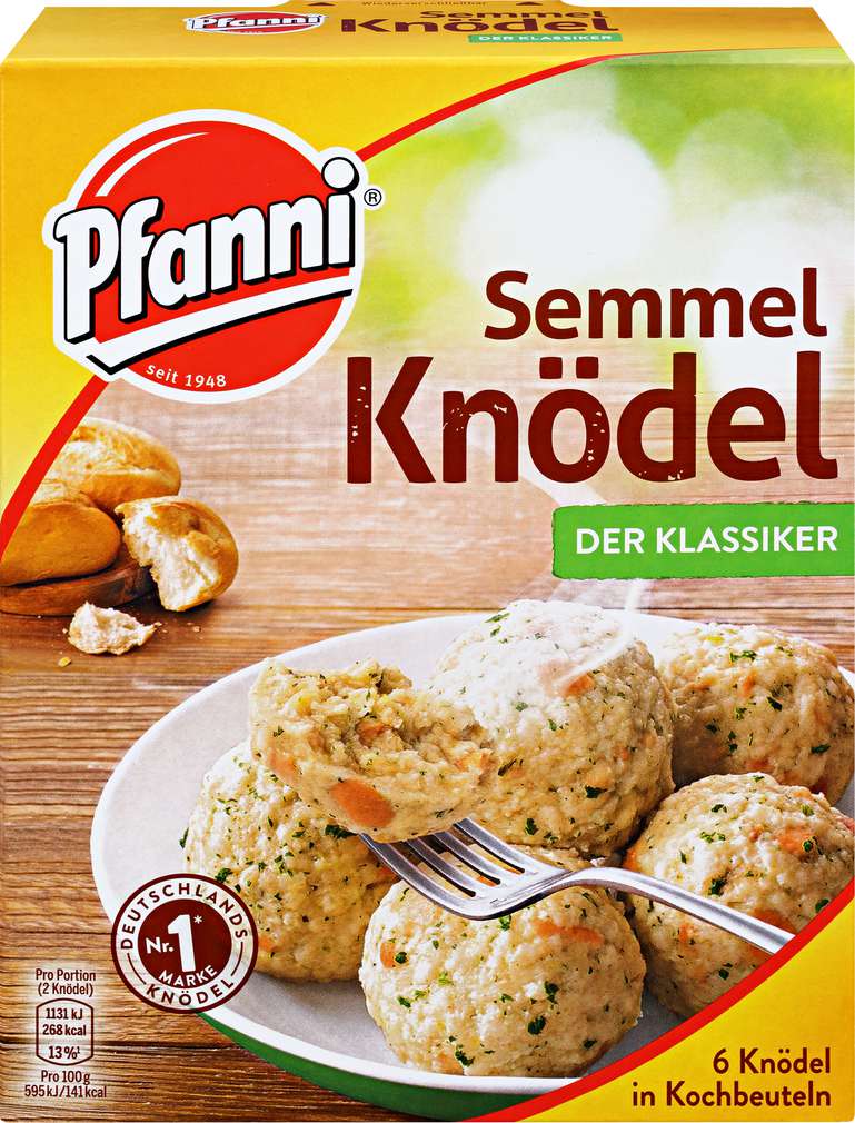 Abbildung des Sortimentsartikels Pfanni Semmelknödel 200g