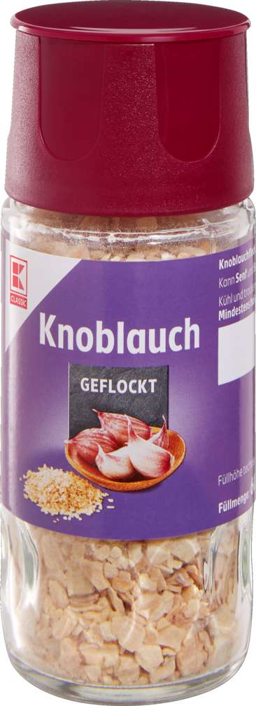 Abbildung des Sortimentsartikels K-Classic Knoblauchflocken 60g
